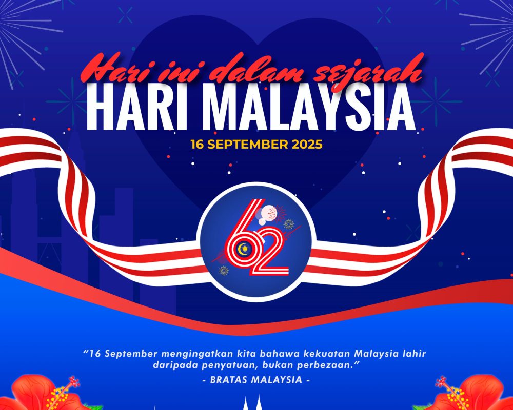 Poster Hari Malaysia Bratas